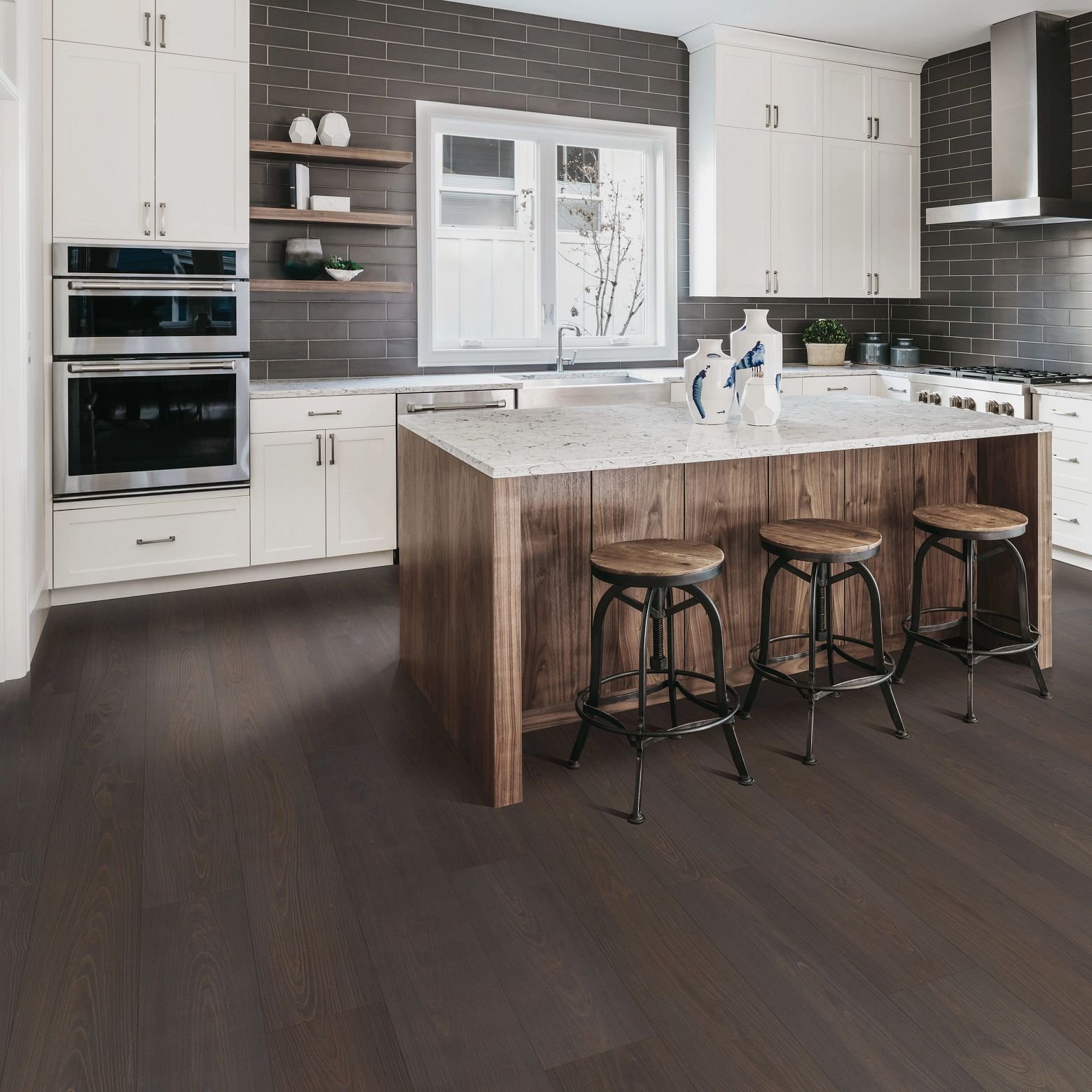 Hardwood Kitchen Floor from Creative Home Enhancements Inc in Anthem, AZ